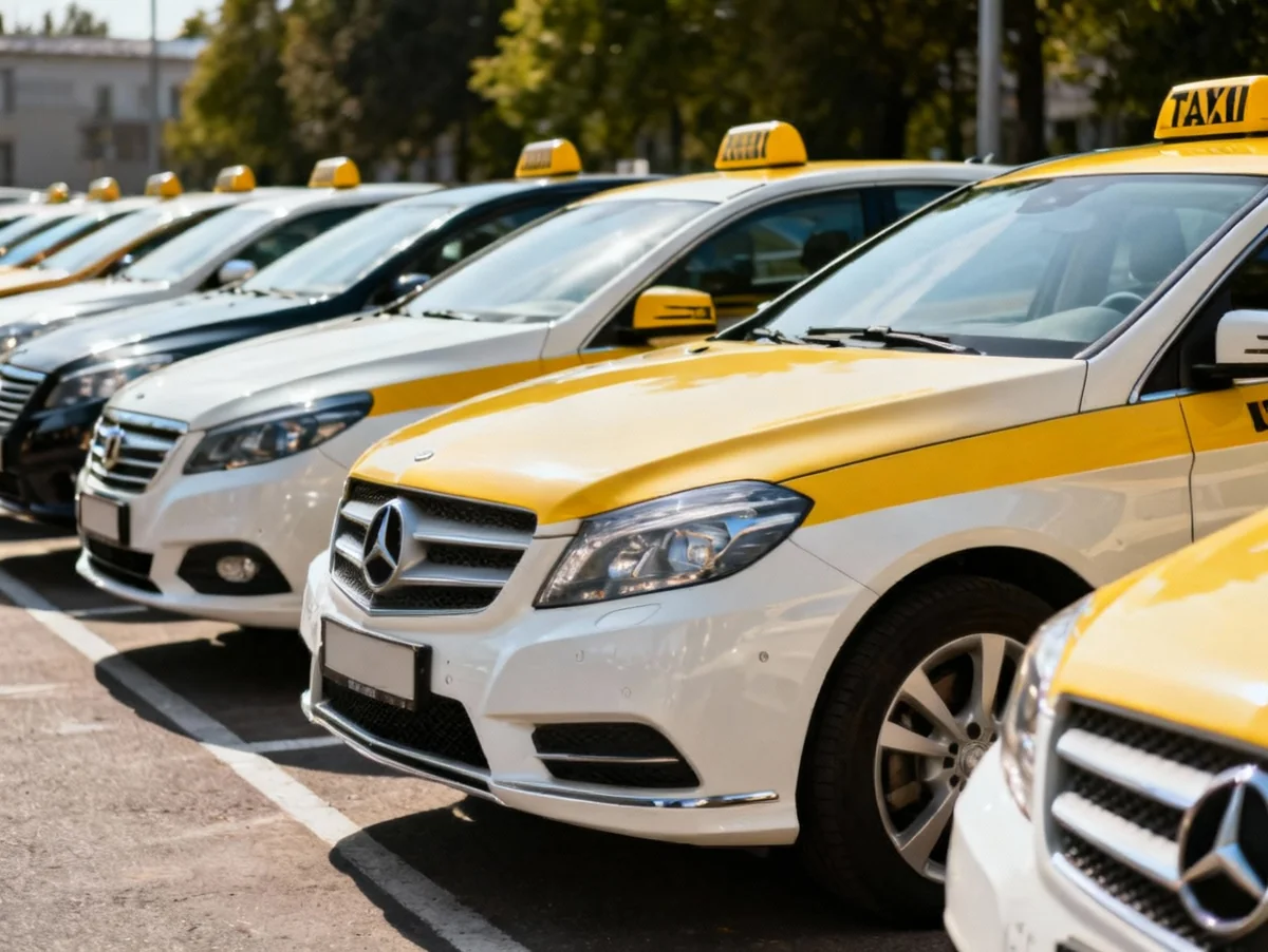 Flotte de taxis professionnels à Gap